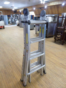 lot 24 image: Cosco All-in-One Multi-Position Ladder
