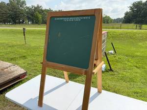lot 12 image: LEARING CHALKBOARD