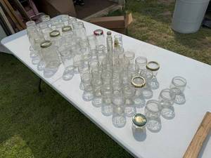 lot 133 image: LARGE LOT OF JARS
