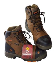 Wolverine | Men's Size 9.5 EW (model number W10653) - 6in. Blade LX Waterproof Composite Toe Work Boots