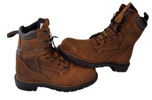 lot 13 image: Red Wing  Mens Size 9.5 E2 (Model 400) - DynaForce 8-inch Waterproof Soft Toe Boot