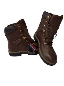 lot 15 image: Wolverine   Mens  Size 9EW(Model W04825)  -Buccaneer Waterproof 8in. Brown  Work Boots