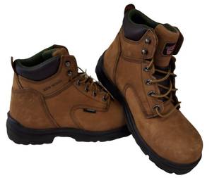 lot 22 image: Red Wing  Mens Size 9.5 D ( Model 2240)  - King Toe-  6 Inch Safety Toe Boot
