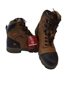 lot 42 image: Wolverine  Mens Size 12  EW (Model Number  W10653) - 6in. Blade LX Waterproof Composite Toe Work Boots
