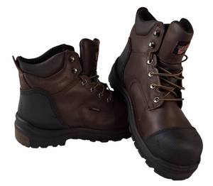 lot 82 image: Red Wing  Mens Size 9.0 D( Model 3506) - King Toe 6-inch Waterproof CSA Safety Toe Boot