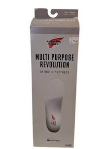 lot 125 image: Red Wing Multi Purpose Revolution Orthotic Insole For  ( Model Number 96323) Mens Size  9-9.5 & Womens Size 11-11.5