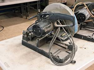 lot 6 image: Porter-Cable 14 Metal Dry Cut Saw 1410