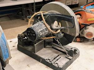 lot 7 image: Porter-Cable 14 Metal Dry Cut Saw 1410