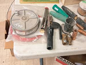 lot 14 image: Lot of (14) Assorted Welding Supplies  Parts  Accessories