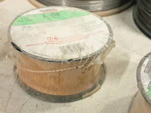 lot 17 image: Lot of (1 Full Spool) Lincoln Electric 12-GA .025 Mig Welding Wire L-56