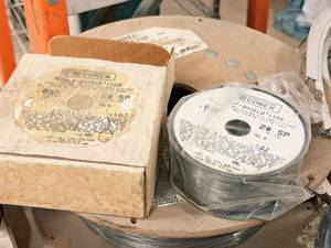 lot 19 image: Lot of (1 Full Spool) Corex Self-Shield 11GS .030 Carbon Steel Self-Shielded Flux Cored Electrode Welding Wire