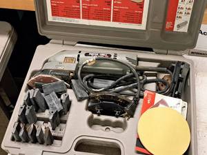 lot 52 image: Porter-Cable Profile Sander with Accessories, Case