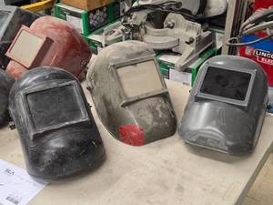 lot 33 image: Lot of (3) Welding Masks
