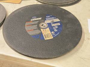 lot 148 image: Lot of (5) Norton Gemini 14 High Speed Cut-Off Wheels  Metal