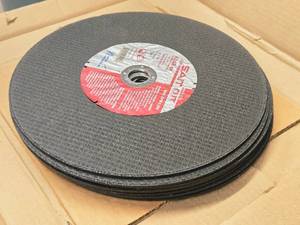 lot 152 image: Lot of (9) Sait Cut 12 General Purpose Cut-Off Wheels A24R-BF