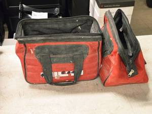 lot 172 image: Lot of (2) Hilti Tool Bag