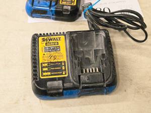 lot 176 image: DeWalt 12V Max  20V Max Lithium Ion Battery Charger DCB115