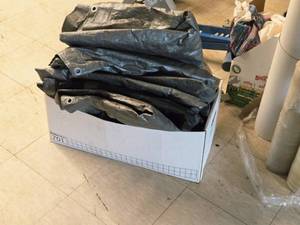 lot 187 image: Lot of (6) Assorted Tarps