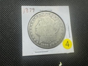 lot 4 image: 1879 Morgan Silver Dollar