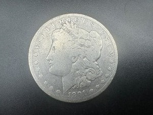 lot 18 image: 1891 Morgan Silver Dollar