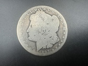 lot 19 image: 1892-O Morgan Silver Dollar