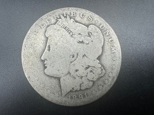 lot 21 image: 1891-O Morgan Silver Dollar