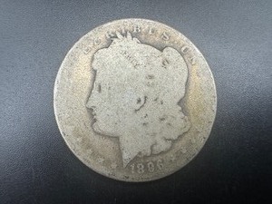 lot 23 image: 1896-O Morgan Silver Dollar