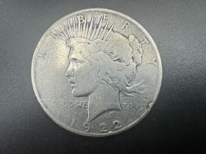 lot 45 image: 1922-D Peace Silver Dollar