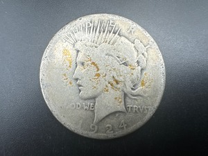 lot 48 image: 1924-S Peace Silver Dollar