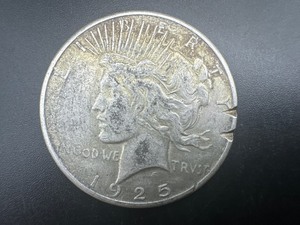 lot 49 image: 1925 Peace Silver Dollar