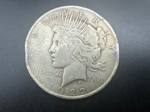 lot 50 image: 1922 Peace Silver Dollar