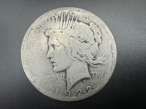 lot 52 image: 1922-S Peace Silver Dollar