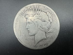 lot 54 image: 1922-D Peace Silver Dollar