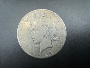 lot 55 image: 1922-S Peace Silver Dollar