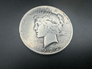 lot 82 image: 1922 Peace Silver Dollar
