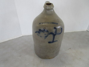 lot 33 image: Antique Stoneware #2 Jug