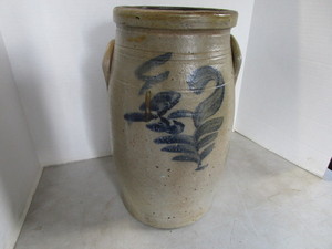 Antique Salt Glaze Churn