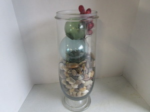lot 78 image: Glass Vessel, Pebbles, Buoys