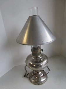 lot 82 image: Kerosene Lamp, Electrified
