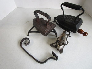 lot 90 image: Sad Irons