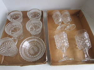 lot 94 image: Wexford Glass Sherbets, Glasses