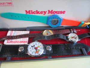 lot 107 image: Mickey Mouse Watches