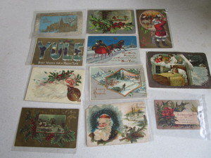 lot 127 image: Christmas & Trade Cards
