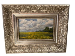 lot 16 image: LR- Framed Original Landscape Painting by OMalley