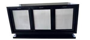lot 102 image: Contemporary Black Credenza