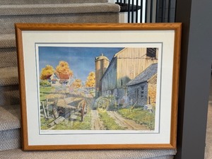 lot 130 image: Charles L. Peterson Signed Limited Edition Print Hayride