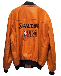 lot 50 image: XXL Spalding NBA Official Game Ball LeatherJacket