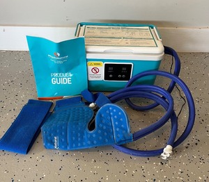 lot 212 image: PhysioNatural Cold Therapy System with Cooler and Accessories