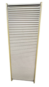 lot 2 image: Herman Miller Milcare Multi-Drawer Storage Cabinet  Features Smooth Roll-Up Accordion Door  Durable, Clean Design Ideal for Medical, Lab, or Office Use  Trusted Quality & Functionality- Good Condition