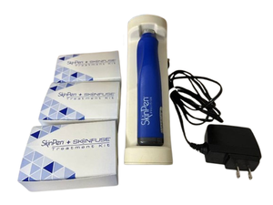 lot 17 image: WOW MSRP $4000 SkinPen & 3 NEW SkinFuse Treatment Kits -Boost collagen, reduce acne scars & wrinkles&nbspwith SkinPen microneedling. Safe for all skin types, minimal downtime. Uncover a smoother, radiant you. Good Condition